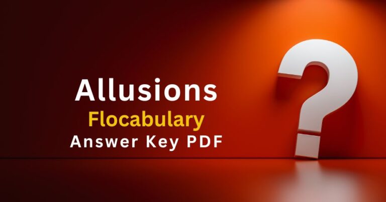 Allusions Flocabulary Answers Key Pdf-quiz