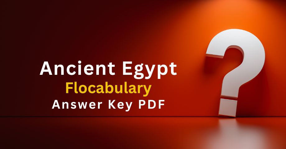 Ancient Egypt Flocabulary Answers Key Pdf-quiz
