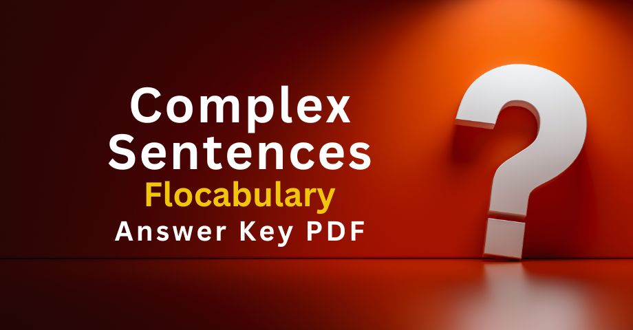Complex Sentences Flocabulary Answers Key Pdf-quiz