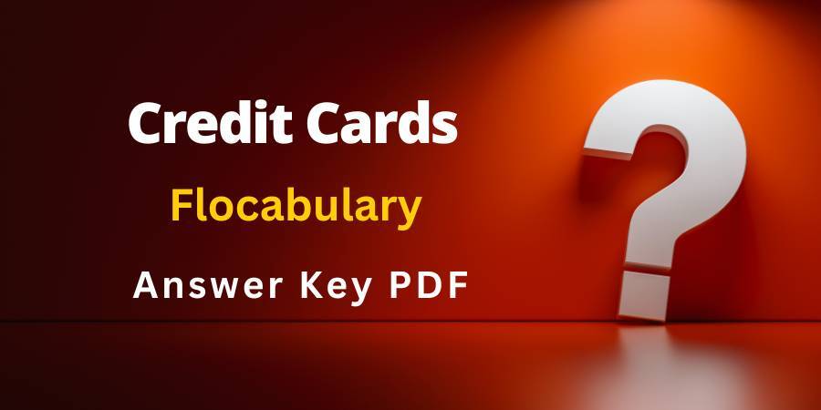 Credit Cards Flocabulary answers key pdf