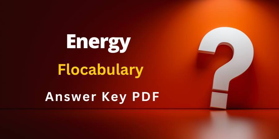 Energy Flocabulary answers key pdf