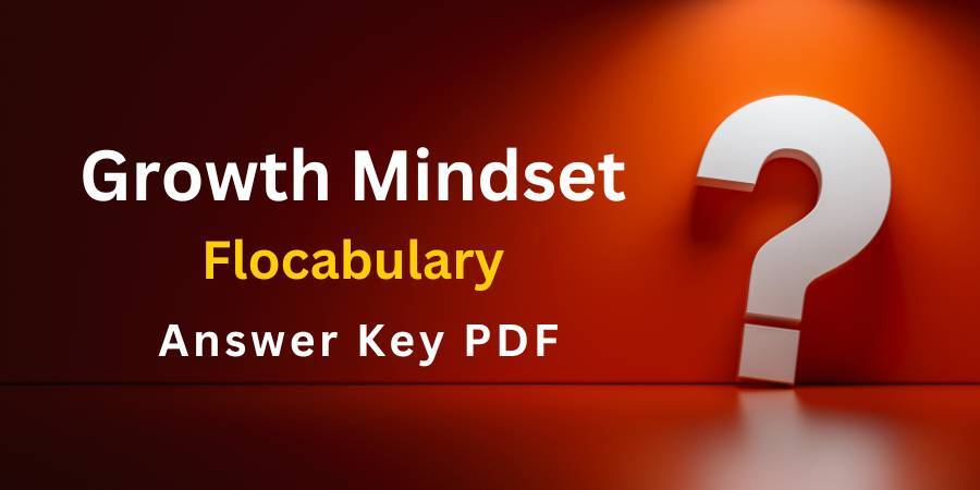 Growth mindset Flocabulary answers key pdf