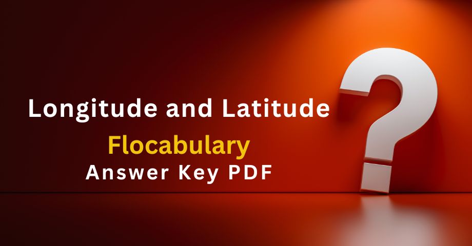 Longitude and Latitude Flocabulary Answers Key Pdf-quiz