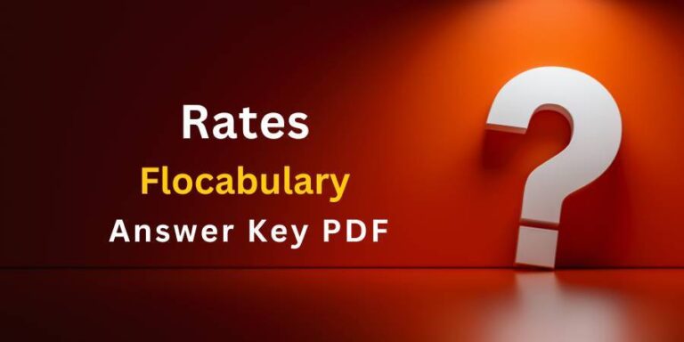 Rates Answers key pdf Flocabulary answers key pdf