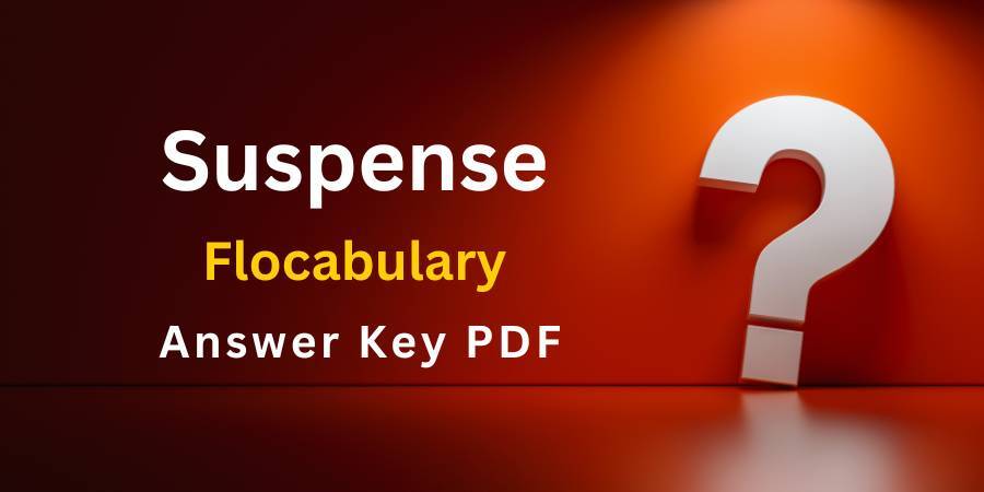 Suspense Flocabulary answers key pdf