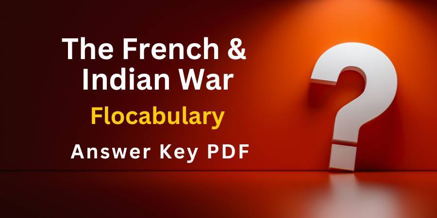 The French & Indian war Flocabulary answers key pdf (1)