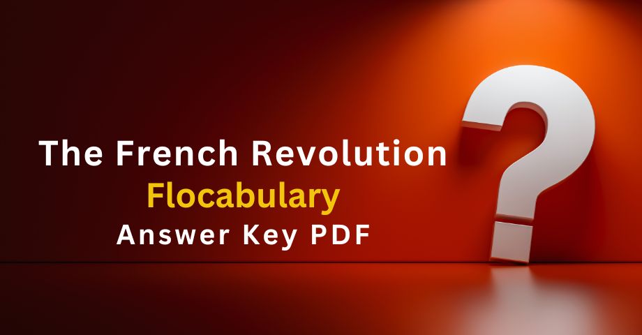 The French Revolution Flocabulary Answers Key Pdf-quiz