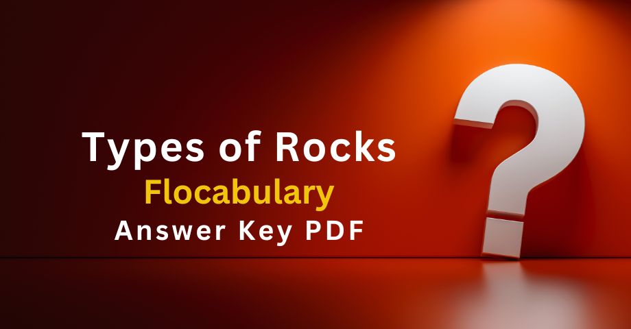 Types of Rocks Flocabulary Answers Key Pdf-quiz