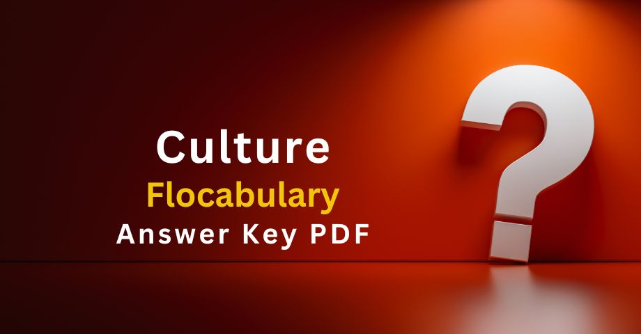 Culture Flocabulary Answers Key Pdf-quiz