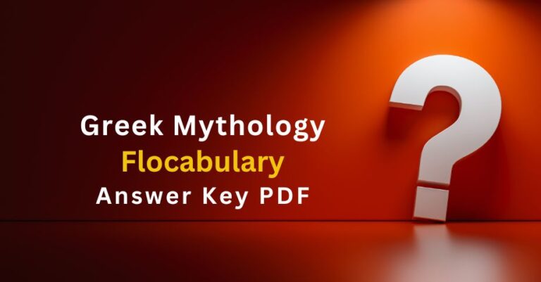 Greek Mythology Flocabulary Answers Key Pdf-quiz