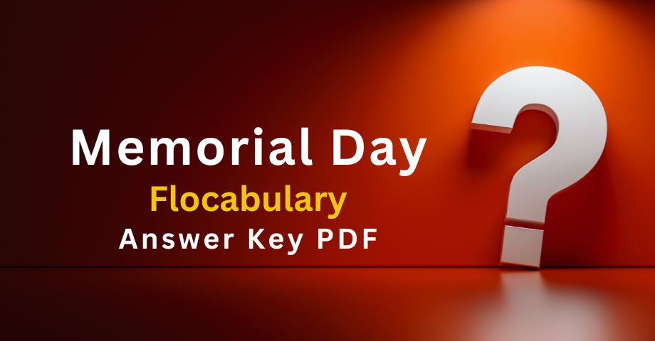 Memorial Day Flocabulary Answers Key Pdf-quiz