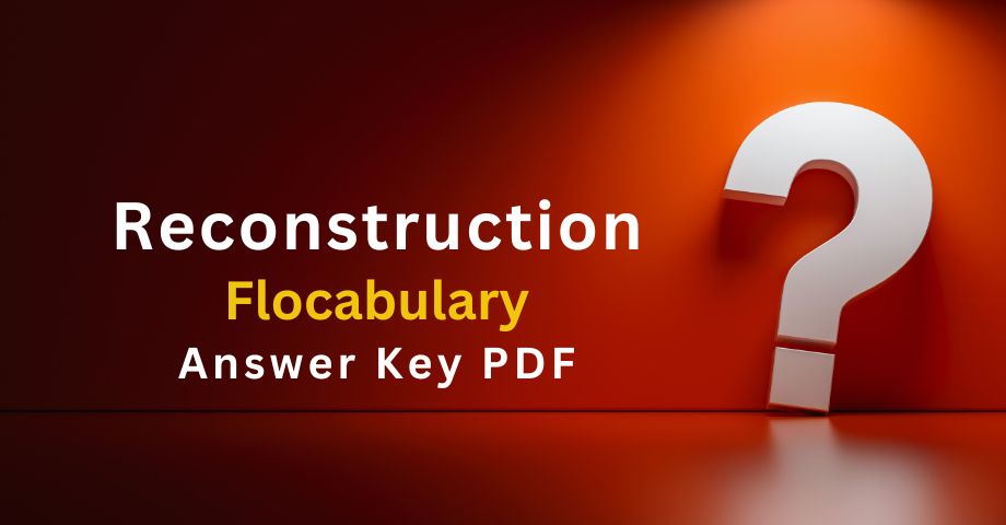 Reconstruction Flocabulary Answers Key Pdf-quiz