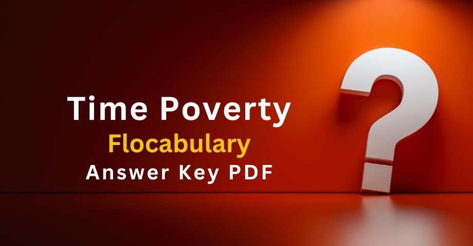 Time Poverty Flocabulary Answers Key Pdf-quiz