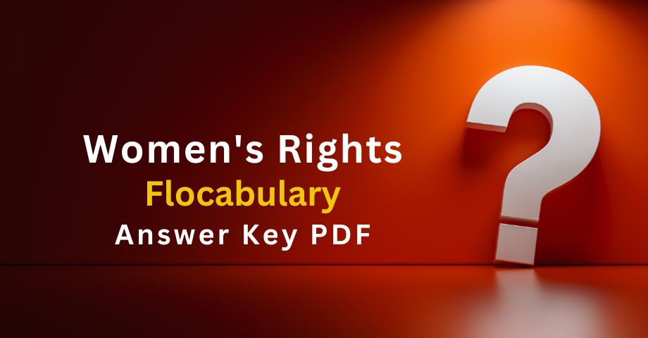 Women's Rights Flocabulary Answers Key Pdf-quiz