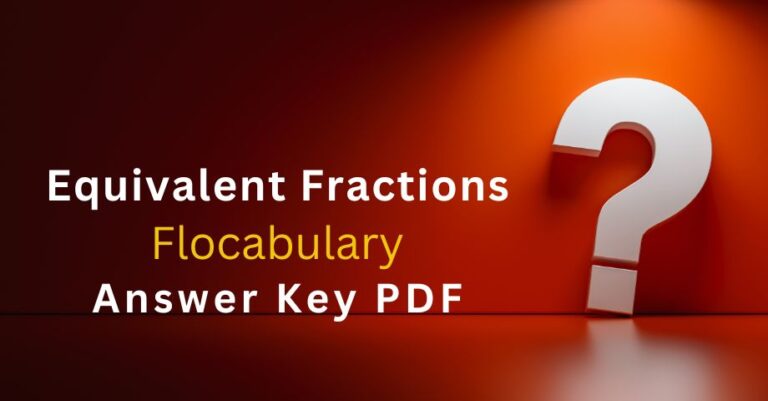 Equivalent Fractions Flocabulary Answers Key Pdf-quiz