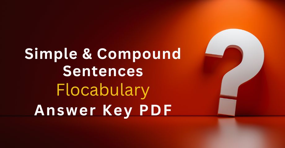Simple & Compound Sentences Flocabulary Answers Key Pdf-quiz