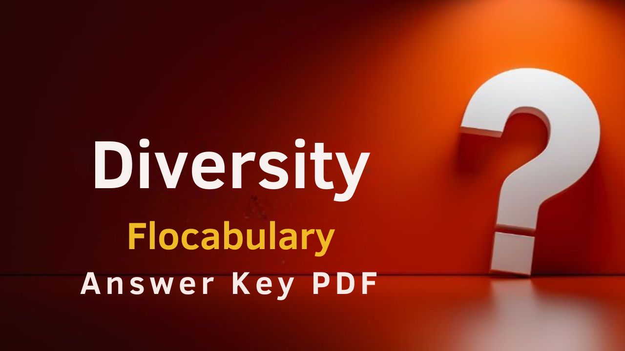 Diversity Flocabulary Answer Key PDF