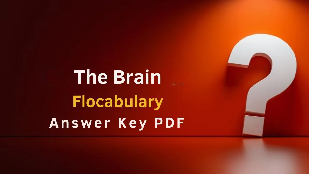The Brain Flocabulary Answer Key PDF